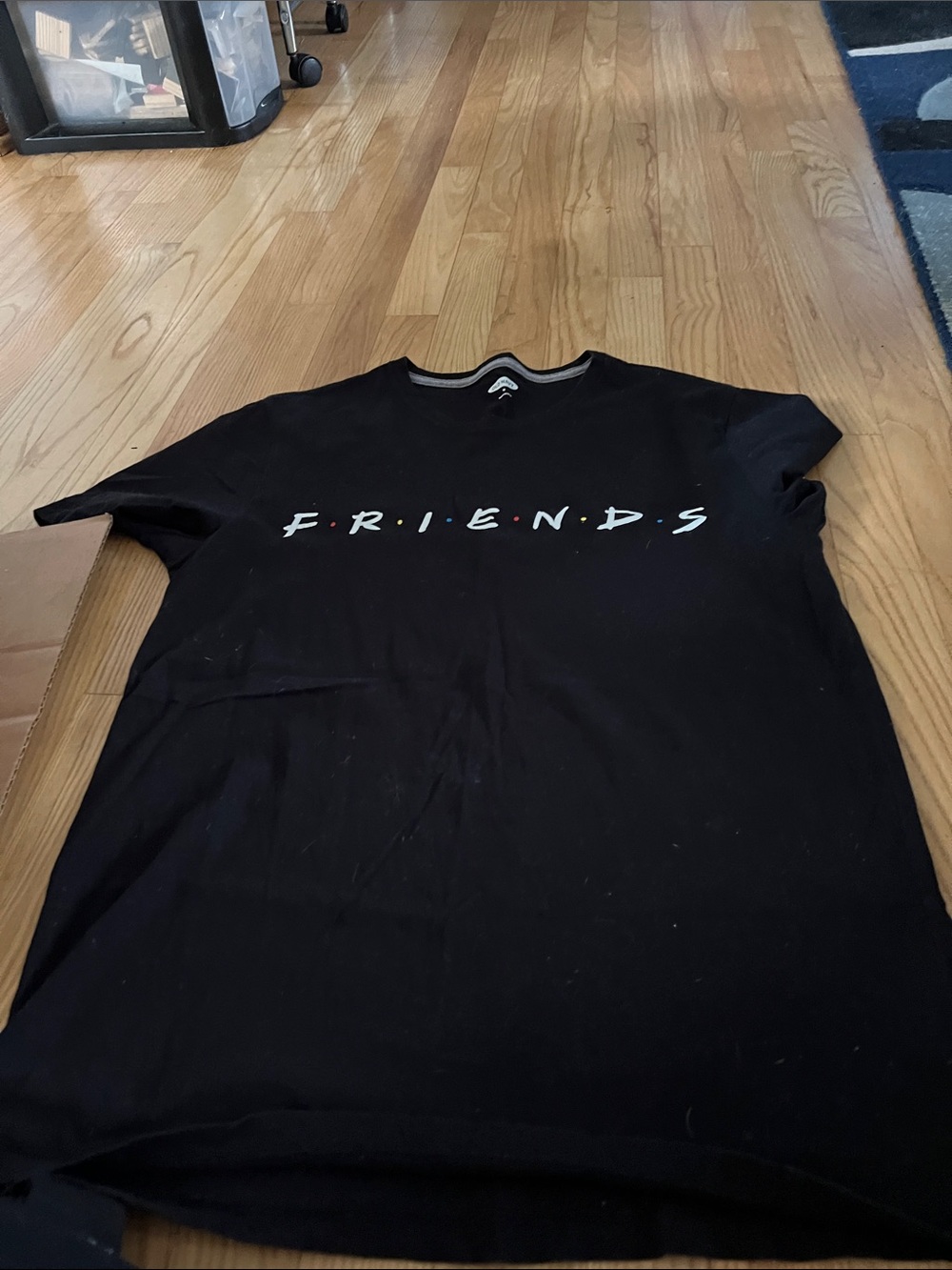 Old Navy Black 'FRIENDS' Logo Short Sleeve Tee
